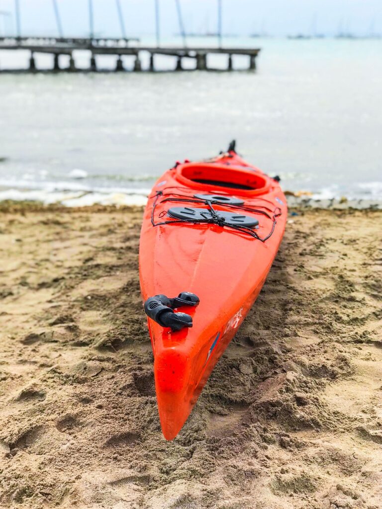 kayak, nature, beach, sea, holiday, canoeing, summer, sand, travels